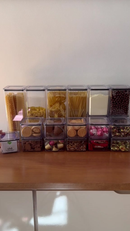 Kit 20 Potes Herméticos Organizadores para Cozinha | Despensa Organizada