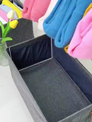 Kit Organizador de Guarda-Roupas Reforçado | 2, 4, 6 ou 8 Cestos Viva Ordem