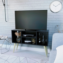 Rack para TV até 40 Polegadas Retrô Moderno para Sala e Quarto Compacto Noruega