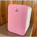 Mini Geladeira Portátil 8L Quente e Frio para Cosméticos, Skincare, Bebidas e Carro – Rosa ou Branca