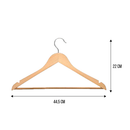 Kit 10 Cabides Para Roupas Madeira Cabides Organizador Closet Calças Camisas Saias Atacado Premium