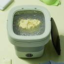Mini máquina de lavar roupa dobrável portátil moderna máquina de lavar automática roupa interio
