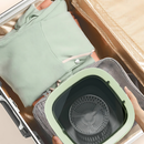 Mini máquina de lavar roupa dobrável portátil moderna máquina de lavar automática roupa interio
