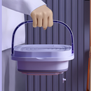 Mini máquina de lavar roupa dobrável portátil moderna máquina de lavar automática roupa interio