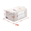 Organizador de Roupas para Armário 60x40x30cm com Zíper