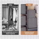HOMING Caxia De Armazenagem 180L Grande 2 Pega Fecho Duplo Para Edredom Roupa Cobertor