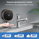 Louis Dispensador Digital Inteligente de Sabão Montado Na Parede Sem Furos Recarregável Máquina de Lavar a Mão 280ML