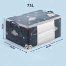 Organizador de Roupas para Armário 60x40x30cm com Zíper