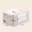 Caixa Organizadora Flexível Closet Roupa Cobertor Casacos Armário