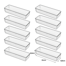 Organizador Acrílico Transparente Empilhável – Kit Modular Amobox