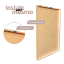 Quadro Decorativo Gigante Moldura 80x120 Cm Luxuoso Ginkgo