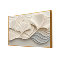 Quadro Decorativo Gigante Ginkgo Luxuoso 80x120 cm com Moldura | Decoração Premium | Viva Ordem