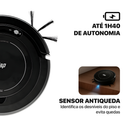Aspirador de Pó Robô WAP Robot W100 3 em 1 Antiqueda Bivolt 17W
