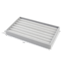 Organizador Porta Joias Gaveta Veludo Premium - Bandeja Modular Para Anéis Brincos Pulseiras