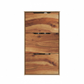 Sapateira Organizador de Calçados 3 Portas Basculantes Retrátil – Compacta para Hall de Entrada, Quarto e Closet