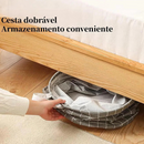 Cesto De Roupas Sujas De Tecido, Cesto De Roupa Suja Dobrável, Cesto De Roupa Suja Multifuncional Para Brinquedos 40L