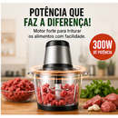 3L/2L Picador Processador de Alimentos Elétrico Moedor De Carne Legumes 110V/220V Prático