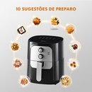 Fritadeira Elétrica Sem Óleo Air Fryer 5.5L Gaabor Jumbo Family 1400w 127V ou 220V Vintage