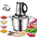 3L/2L Picador Processador de Alimentos Elétrico Moedor De Carne Legumes 110V/220V Prático