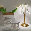 Lâmpada Abajur Mesa Com Barra Led Sensor Toque De Luz Quarto Sem Fio 3 Cores