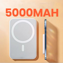 Carregador Portátil MagSafe para iPhone | Power Bank Magnético Sem Fio