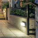 Luminária Arandela Tartaruga LED 20W Bivolt | Preto ou Branco | Luz Branca ou Luz Quente | A Prova D'Água