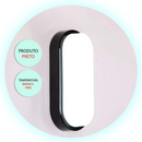Luminária Arandela Tartaruga LED 20W Bivolt | Preto ou Branco | Luz Branca ou Luz Quente | A Prova D'Água