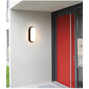 Luminária Arandela Tartaruga LED 20W Bivolt | Preto ou Branco | Luz Branca ou Luz Quente | A Prova D'Água