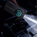 Bomba de Ar Portatil Compressor Inflator Multi-função 4 em 1 PowerBank 8kmah Bateria Calibrador de Carro Auto Pneu