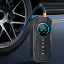 Bomba de Ar Portatil Compressor Inflator Multi-função 4 em 1 PowerBank 8kmah Bateria Calibrador de Carro Auto Pneu