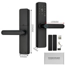 Smarthome Fechadura Digital Biométrica Eletronica Touch Biometria ming