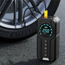 Bomba de Ar Portatil Compressor Inflator Multi-função 4 em 1 PowerBank 8kmah Bateria Calibrador de Carro Auto Pneu