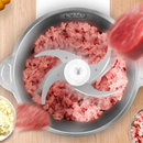 3L/2L Picador Processador de Alimentos Elétrico Moedor De Carne Legumes 110V/220V Prático