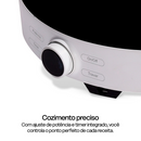 Fogão Cooktop 1 Boca Indução Portátil 2000W Bivolt Sou Energy - Fogão Elétrico Mesa Digital e Timer