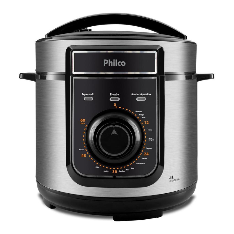 Panela de Pressão Elétrica Philco 4L 14 funções PPPE04A
