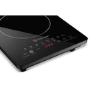 Cooktop De Indução 1 Boca Preto Com Trava De Segurança Painel Touch Screen